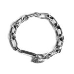 Inscribed Logo Chain Bracelet